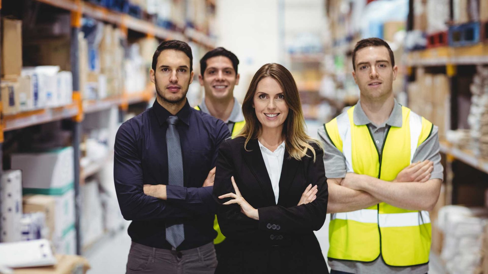 Equipo de profesionales revisando la gestión laboral de una empresa